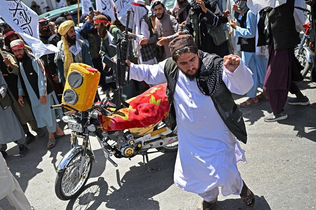 Taliban celebration in Kabul amidst humanitarian challenges