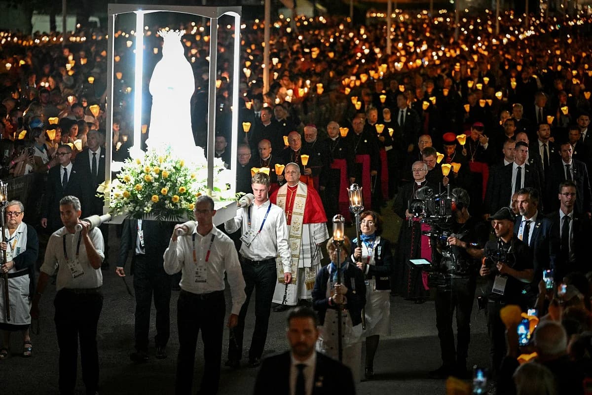 Pope Leo XIV meeting with survivors of clerical sexual abuse in France, emphasizing accountability and reform efforts.