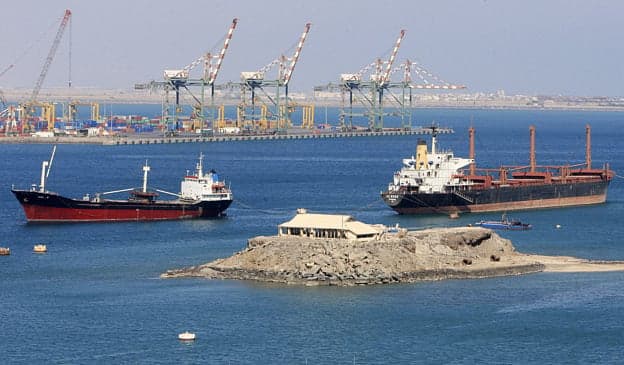 British military guards engaged in a firefight off Yemen's coast