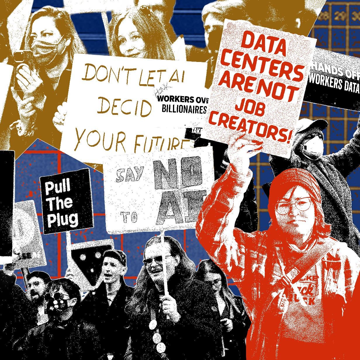 US law enforcement agencies monitoring anti-tech extremism related to AI concerns