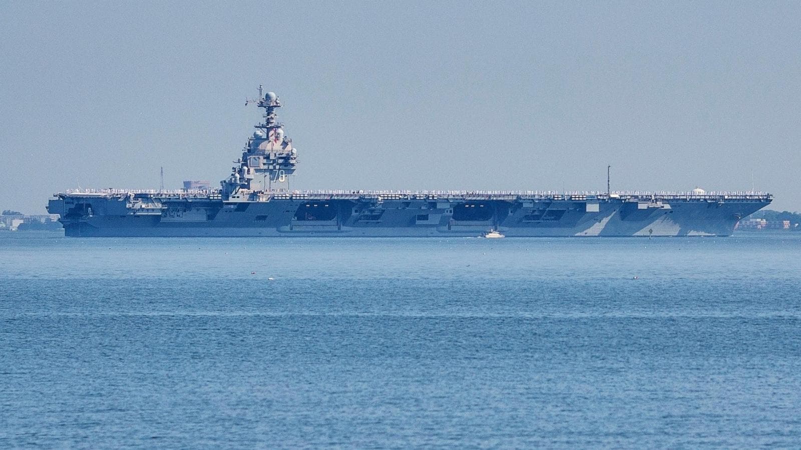 USS Gerald R. Ford Sets Record for Longest U.S. Aircraft Carrier Deployment Since Vietnam War