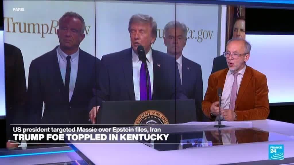 Ed Gallrein defeats Congressman Thomas Massie in Kentucky Republican primary