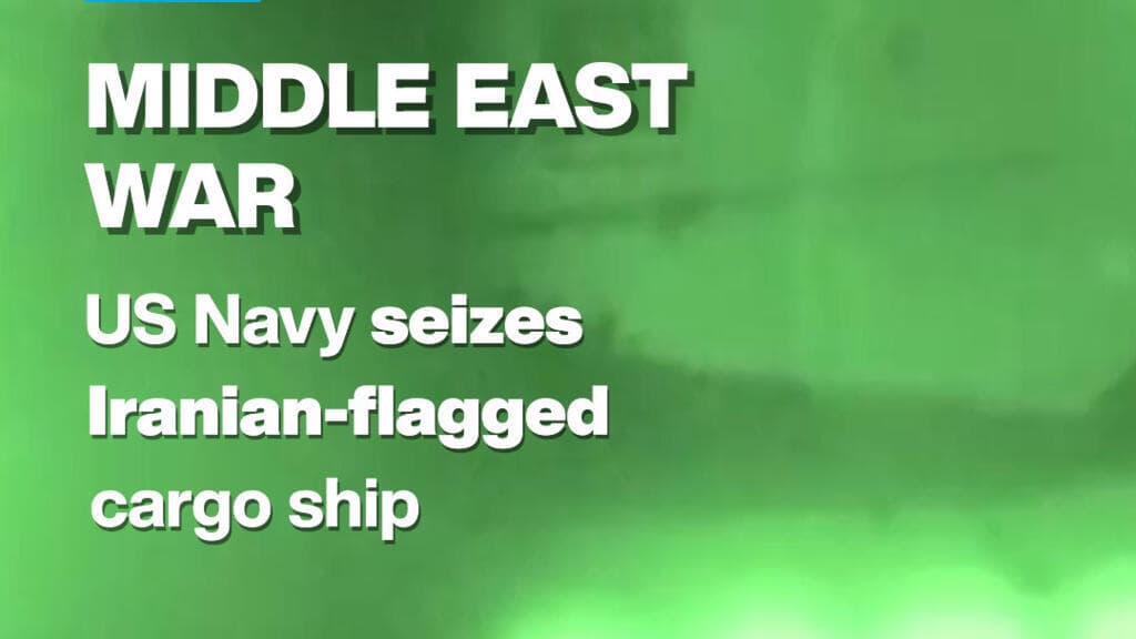 U.S. Navy Intercepts Iranian Cargo Ship M/V Touska Amid Rising Tensions