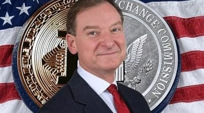 SEC Chairman Paul Atkins discussing the 2026 regulatory agenda for cryptocurrencies.