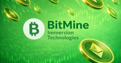 Bitmine Immersion Technologies Expands Ethereum Holdings to 4.596 Million Tokens