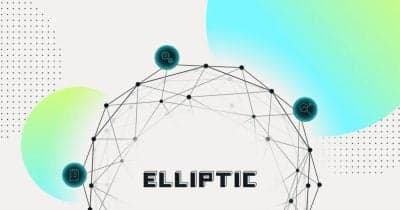 Elliptic funding announcement with major financial institutions logos