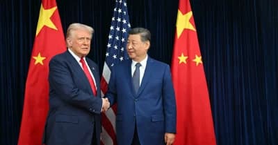 President Trump and Xi Jinping discussing U.S. arms sales to Taiwan.