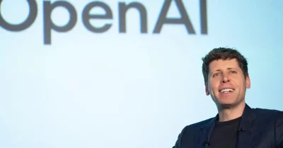 OpenAI logo with financial graphs indicating IPO impact