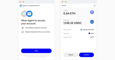 AI agents managing cryptocurrency wallets on-chain
