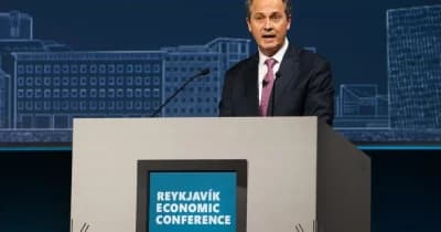 Federal Reserve President Alberto Musalem speaking at a conference