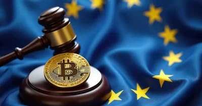 Illustration of the impact of MiCA regulations on crypto firms in France.