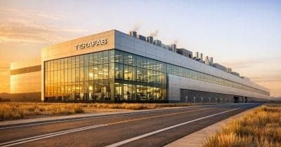 SpaceX Terafab AI chip manufacturing plant concept in Texas