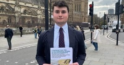 British student Alexander Browder sanctioned by Russia for cryptocurrency research.
