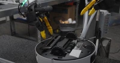 Generalist AI funding announcement with robotics imagery
