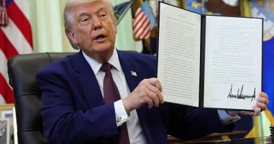 President Trump discussing government equity stakes in AI companies.