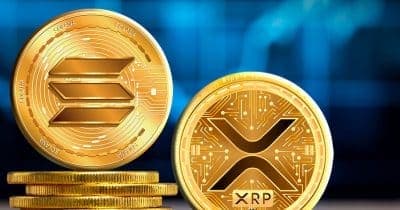 Graph showing inflows and outflows of cryptocurrency ETFs