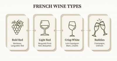 A graphic depicting the €9 billion value of French wine exports with a tariff symbol.