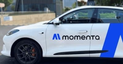 Momenta Global Ltd. IPO announcement with autonomous driving imagery