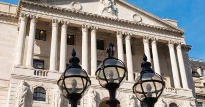 Bank of England Deputy Governor Sarah Breeden speaking at a symposium.