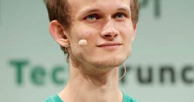 Vitalik Buterin presenting the Lean Ethereum roadmap for blockchain innovation.