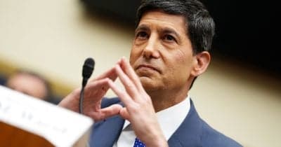 Federal Reserve Chair Kevin Warsh during congressional testimony on cryptocurrency regulations.