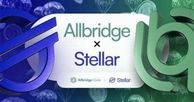 Allbridge logo with a warning symbol indicating security breach