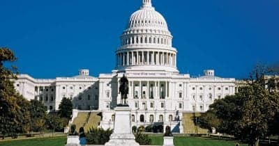 Senate Democrats discussing the CLARITY Act and its implications for cryptocurrency regulation.