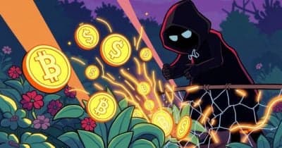 Illustration of the Garden Finance security breach incident and its impact on DeFi.