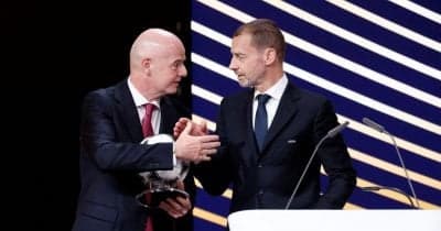 FIFA and UEFA logos representing the governance dynamics in football