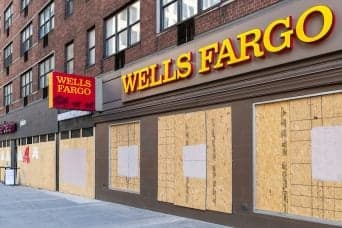 Illustration of Wells Fargo's tokenized deposits initiative for corporate clients.