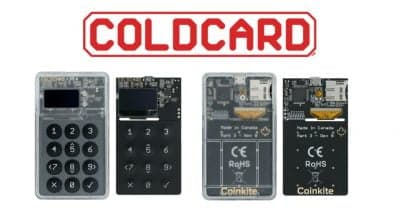 Illustration of Bitcoin wallets and security measures following the Coldcard hack.