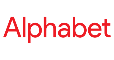 Alphabet Inc. logo with financial graphs illustrating bond market trends.
