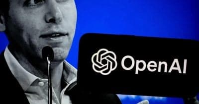 OpenAI logo with a cybersecurity theme illustrating AI risks