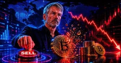Visual representation of the BIP-110 Bitcoin fork and its failure compared to the main Bitcoin chain.