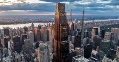 JPMorgan logo with a graph showing S&P 500 growth projections