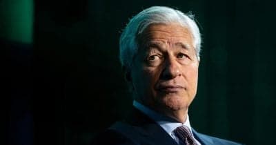 Jamie Dimon speaking at a financial conference