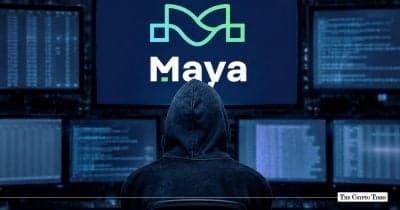 Infographic showing the Maya Protocol exploit, detailing vulnerabilities and financial impact.