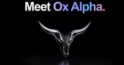 Infographic showing Ox Alpha's record token processing capabilities compared to previous AI models.