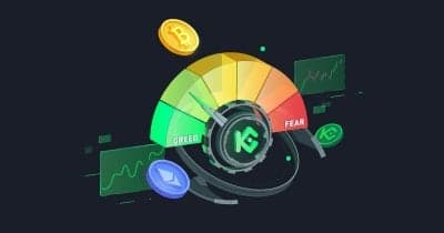 Infographic showing the rise of the Crypto Fear and Greed Index to extreme greed levels, with Bitcoin price trends.