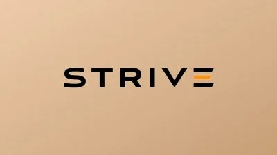Infographic showing Strive Inc.'s Bitcoin acquisition strategy and its financial implications.