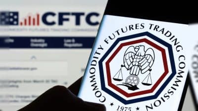 A flowchart showing the regulatory pathway for event contracts and swaps under the CFTC's new rule.