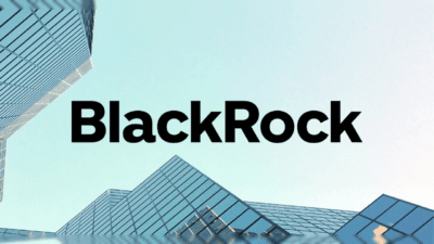Minimalist typographic visual card showing 110.3 million dollars in net inflows for BlackRock IBIT spot Bitcoin ETF