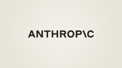 Minimalist typography card featuring the Anthropic IPO ticker ANT and a 1.5 trillion dollar valuation figure