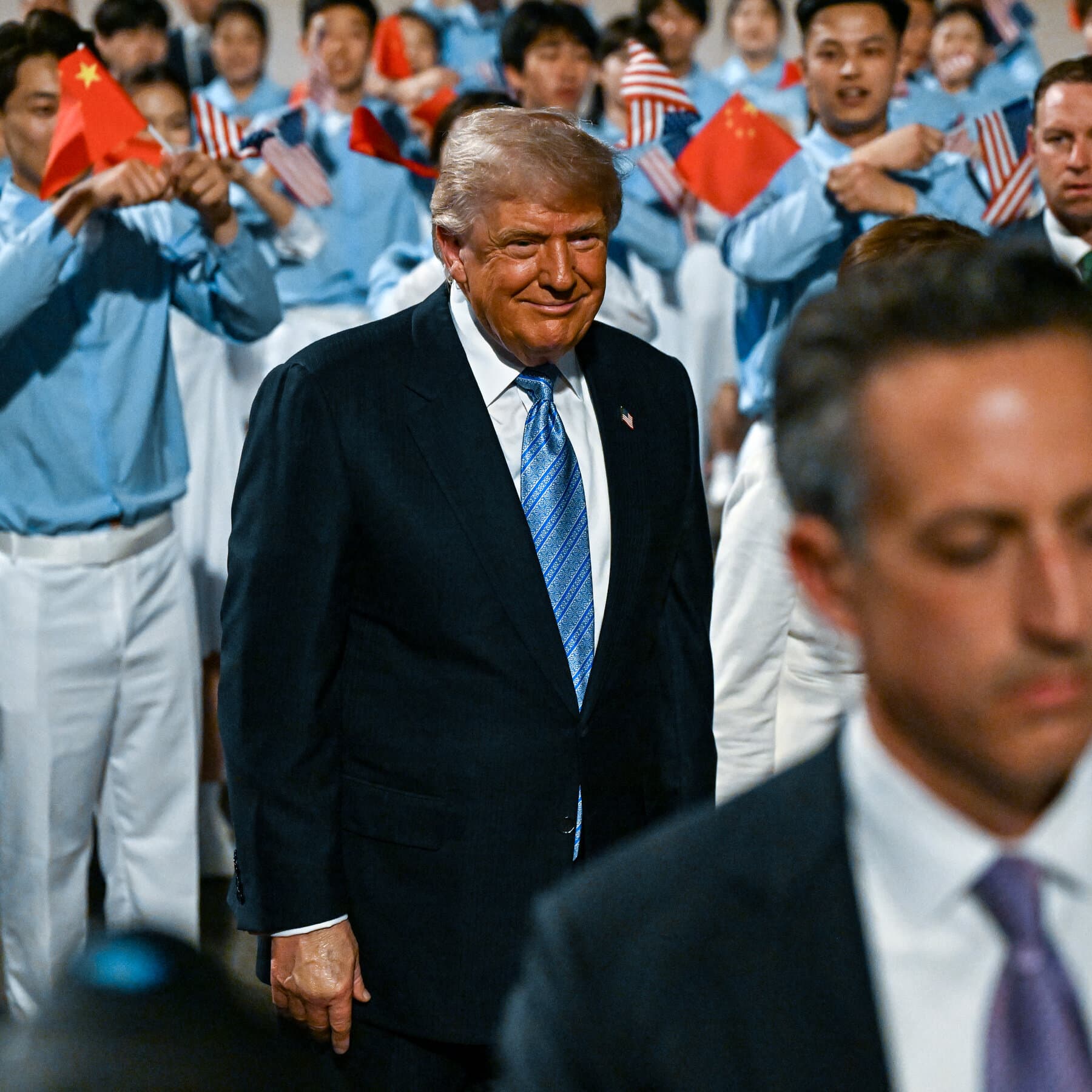 Trump and Xi Meet in Beijing to Address U.S.-China Tensions