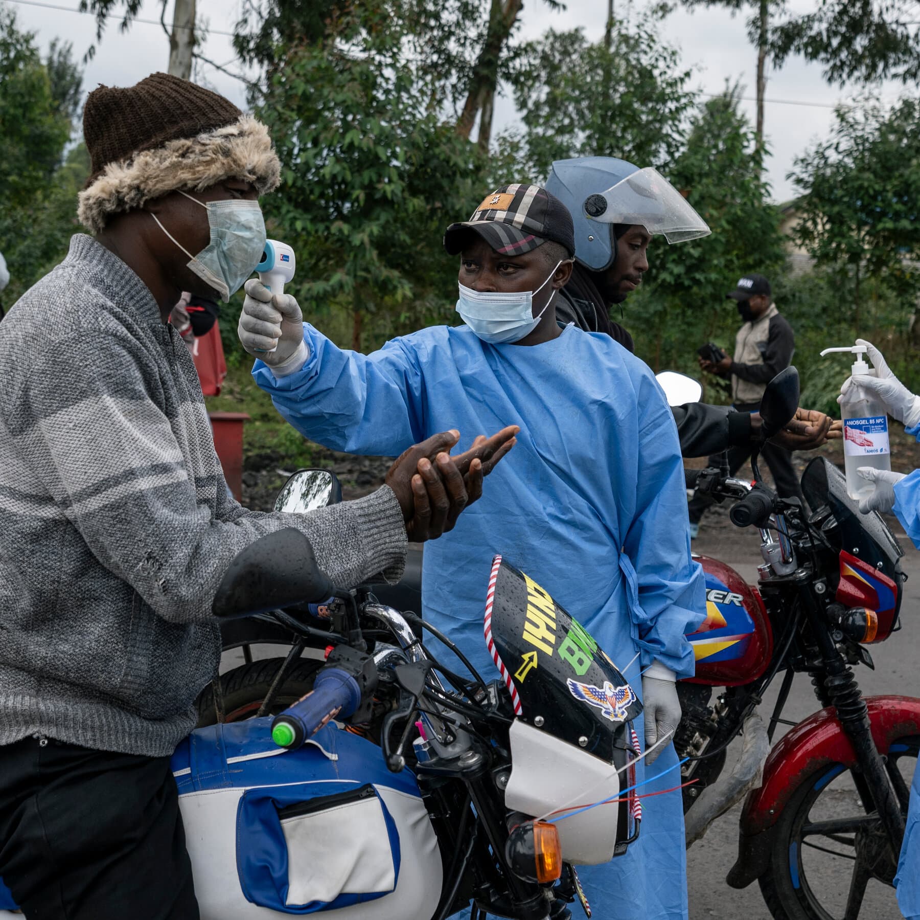 U.S. travel ban announcement regarding Ebola-affected nations