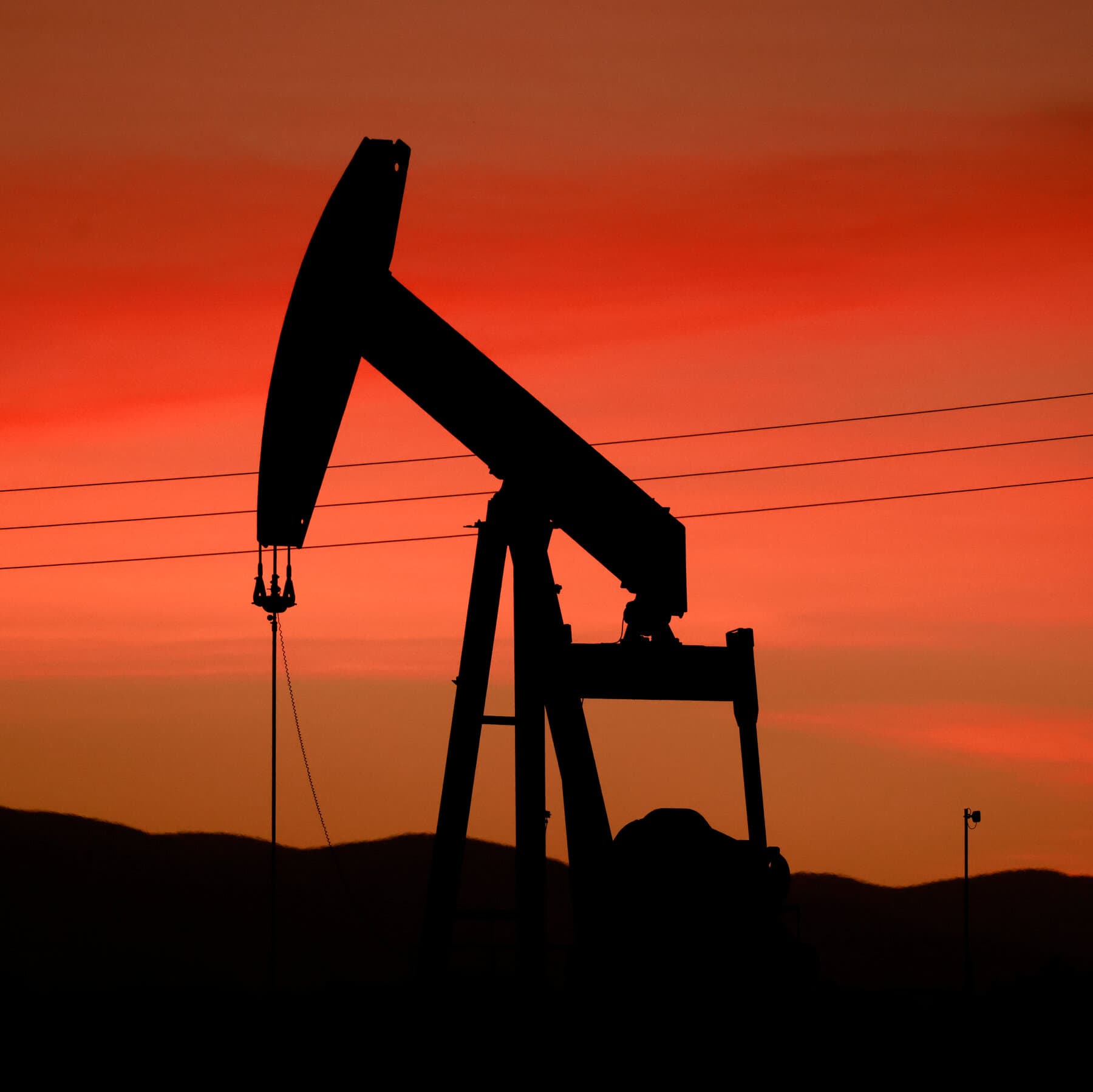 A graph showing the rise in oil prices amid geopolitical tensions.