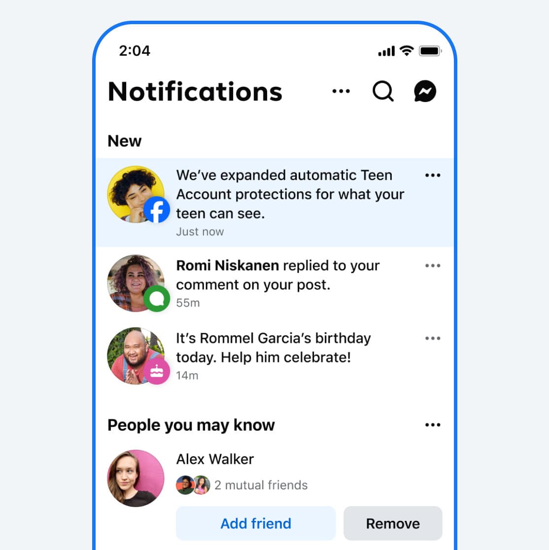 Meta's new global safety features for teenagers on social media platforms.