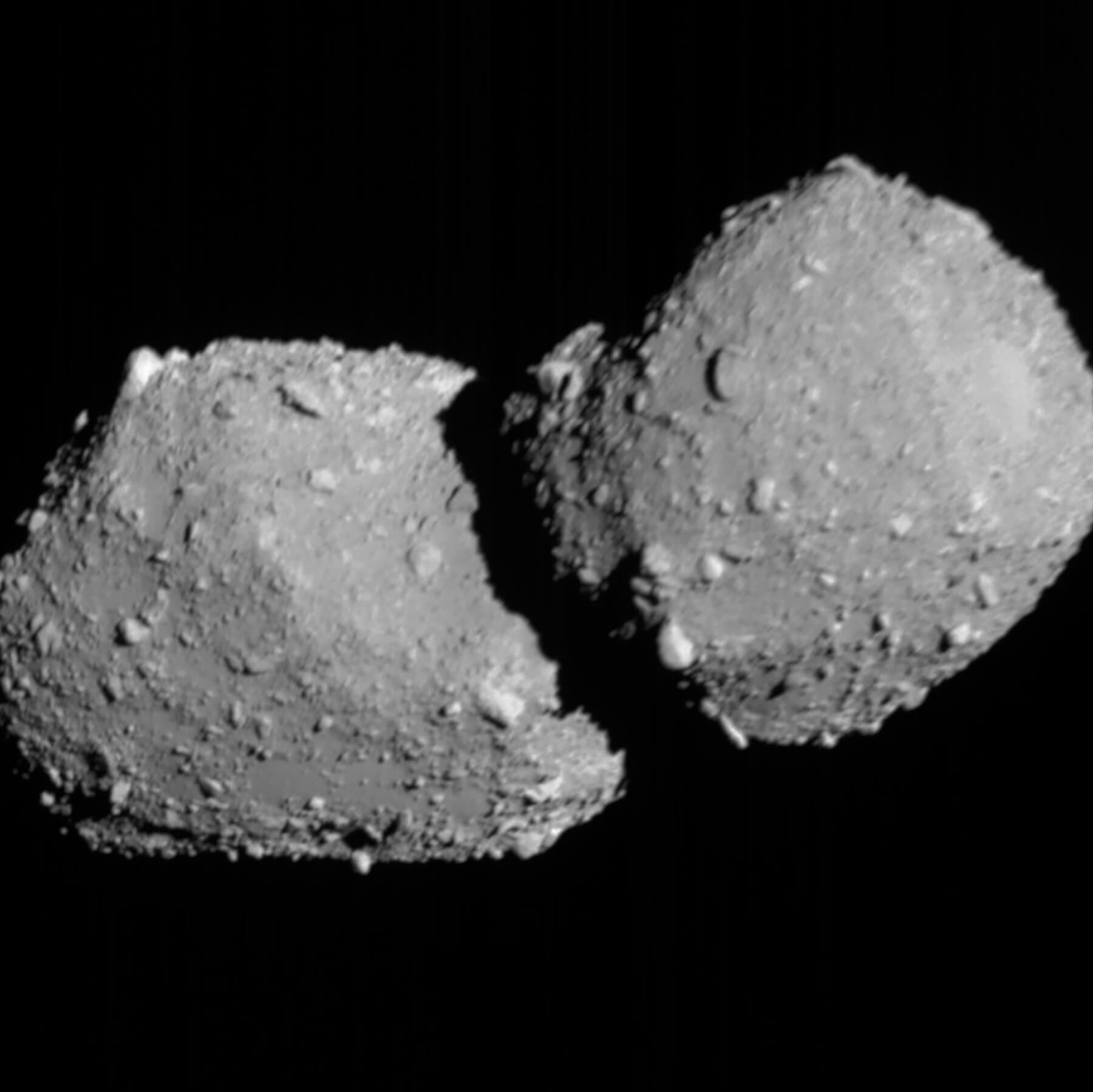 Hayabusa2 spacecraft capturing images of asteroid Torifune