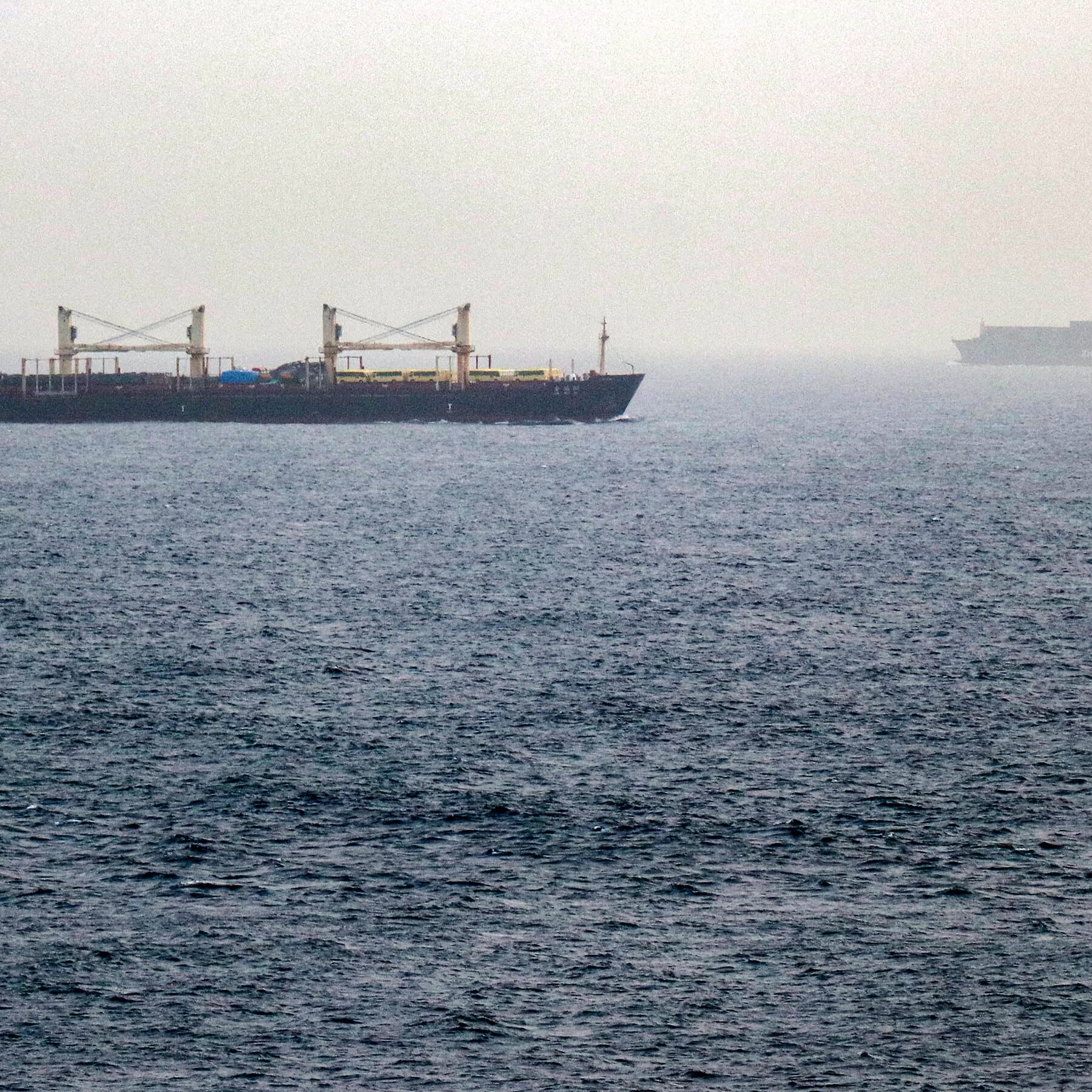 Shipping traffic disruptions in the Bab el-Mandeb Strait due to Houthi attacks.