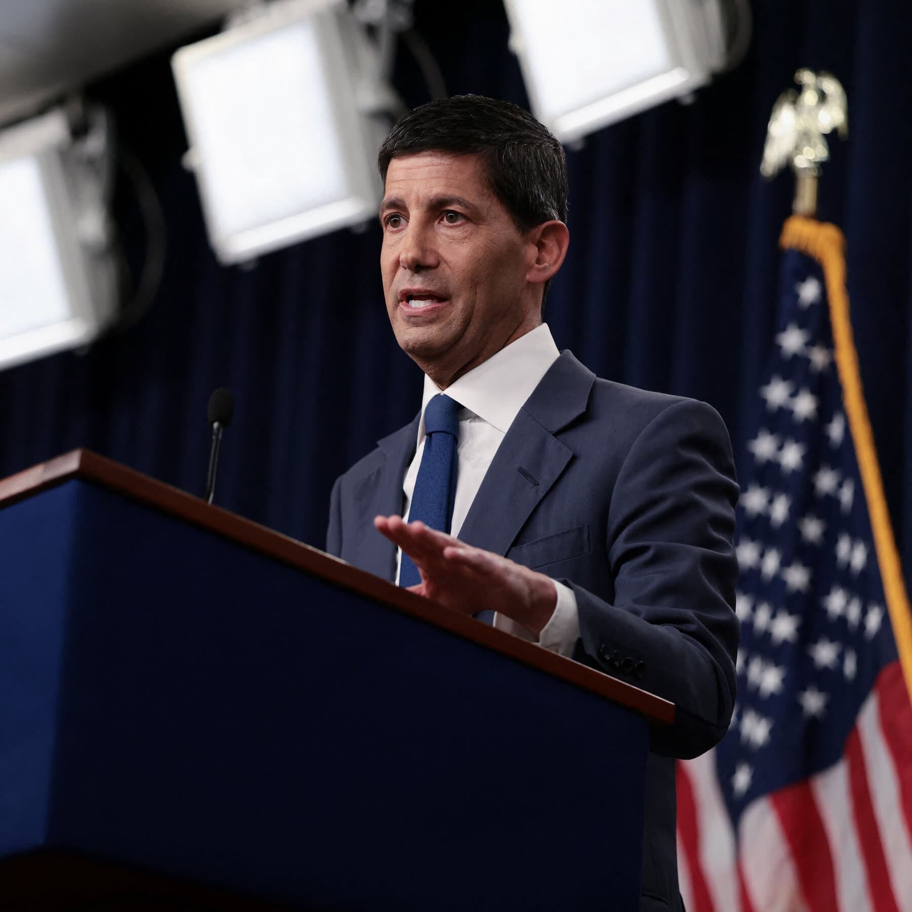 Federal Reserve Chairman Kevin Warsh discussing policy changes
